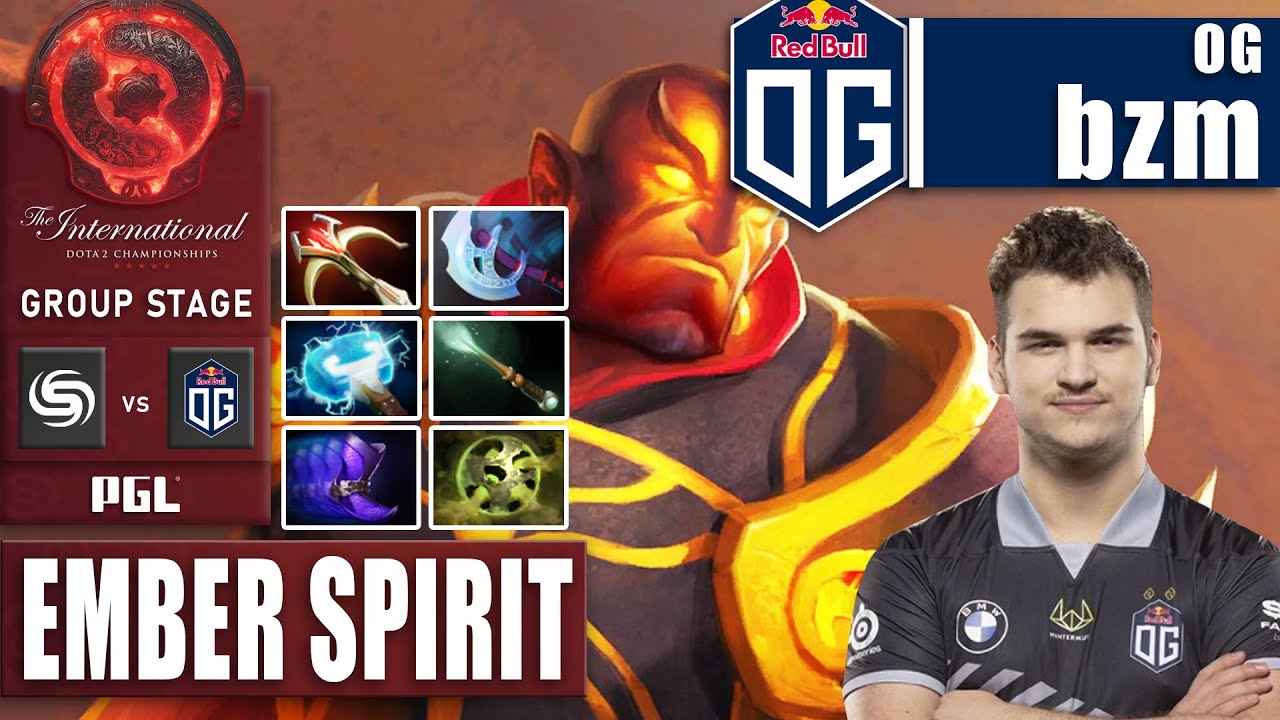 SONIQS vs OG | BZM INSANE EMBER SPIRIT PERFORMANCE NO MERCY | GROUP STAGE - THE INTERNATIONAL 2022