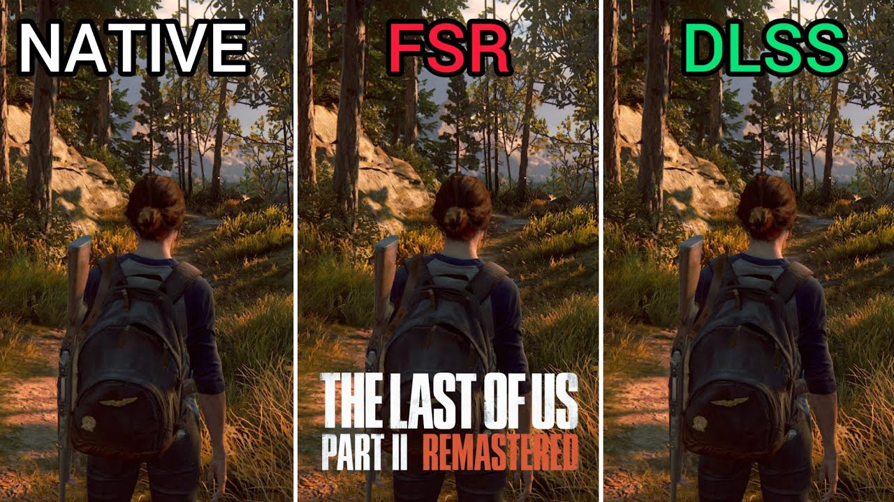 The Last Of Us Part 2 - DLSS vs FSR vs NATIVE Resolution - Which One Is Better?