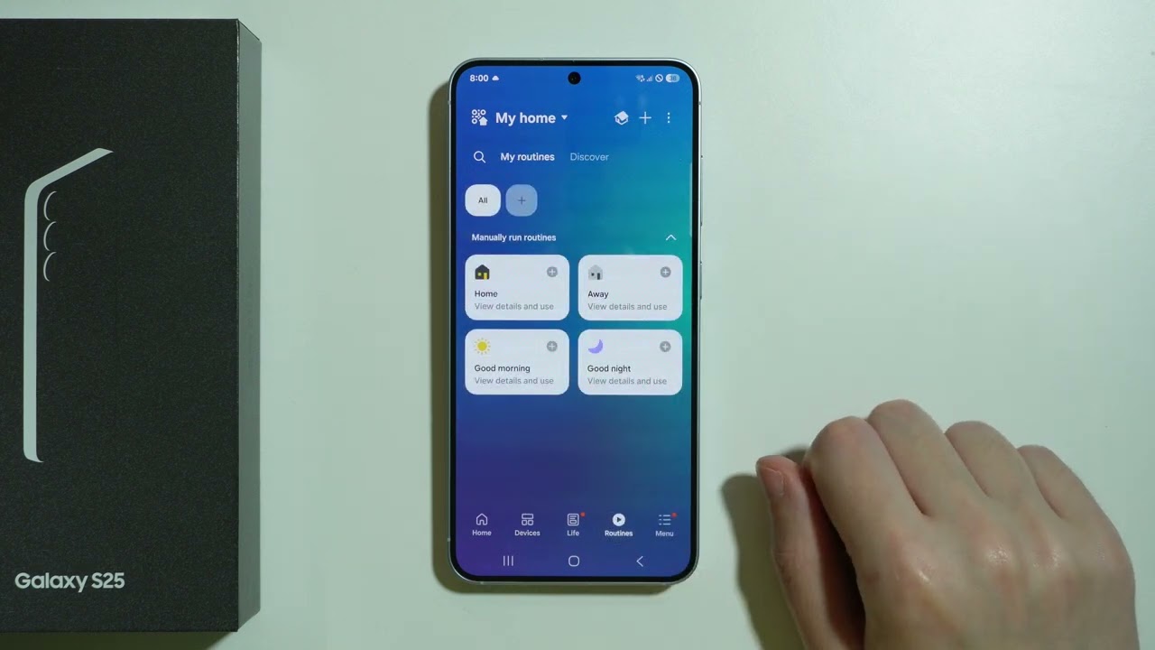 Samsung Galaxy S25: How to Set Up SmartThings (Add Smart Home Devices)