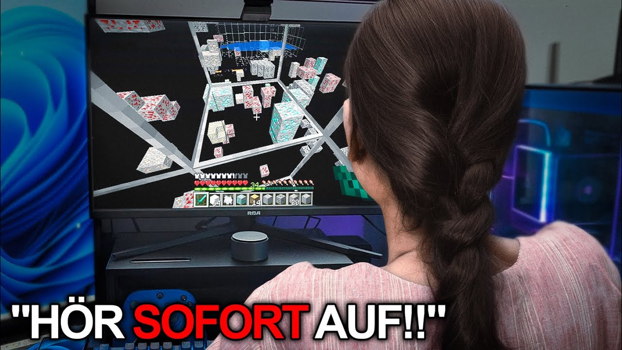 Ich erwische meine Tochter beim HACKEN...