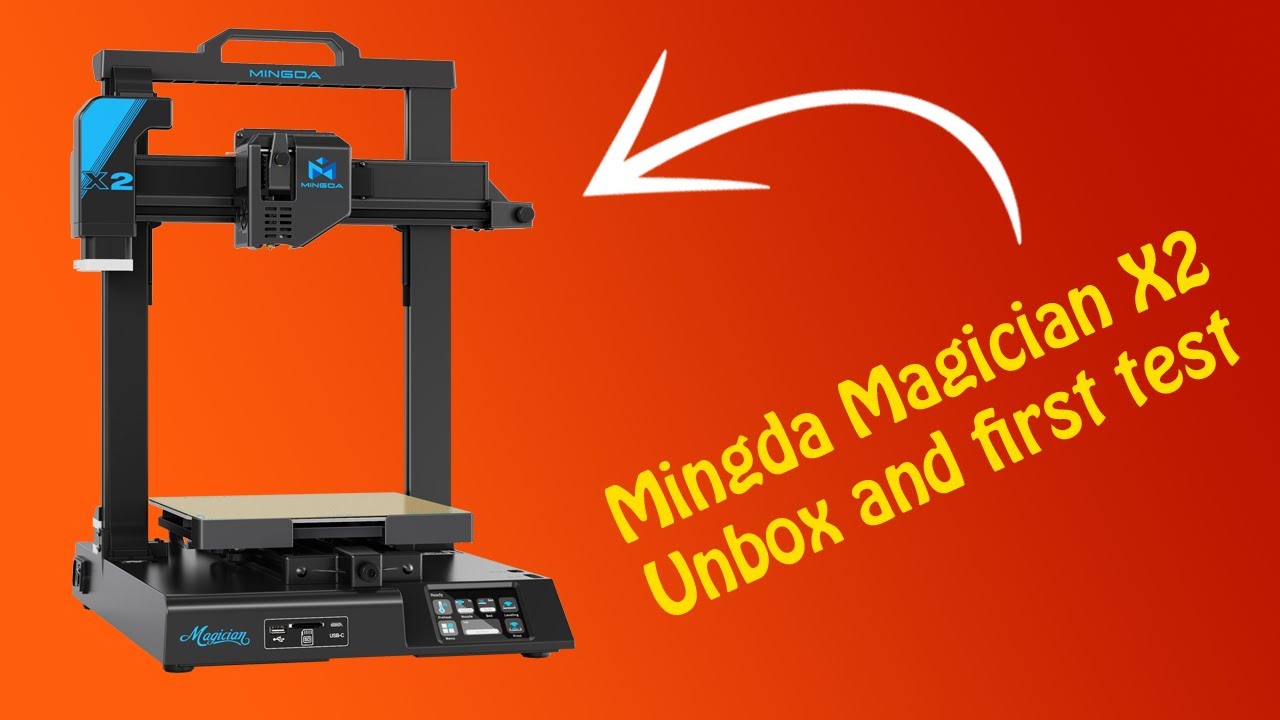 Unboxing and review Mingda Magician X2