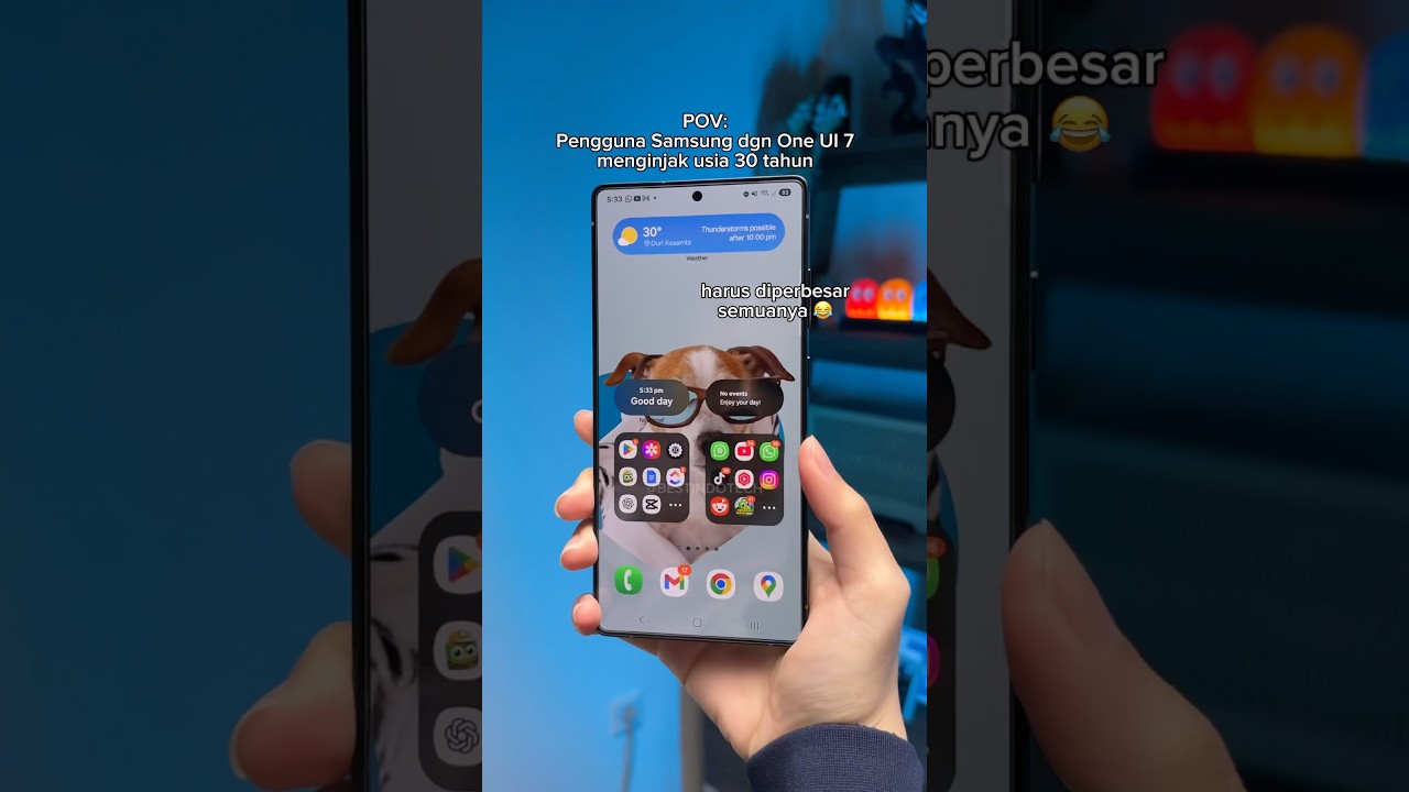 Menginjak usia kepala 3 langsung suka fitur One UI 7 ini
