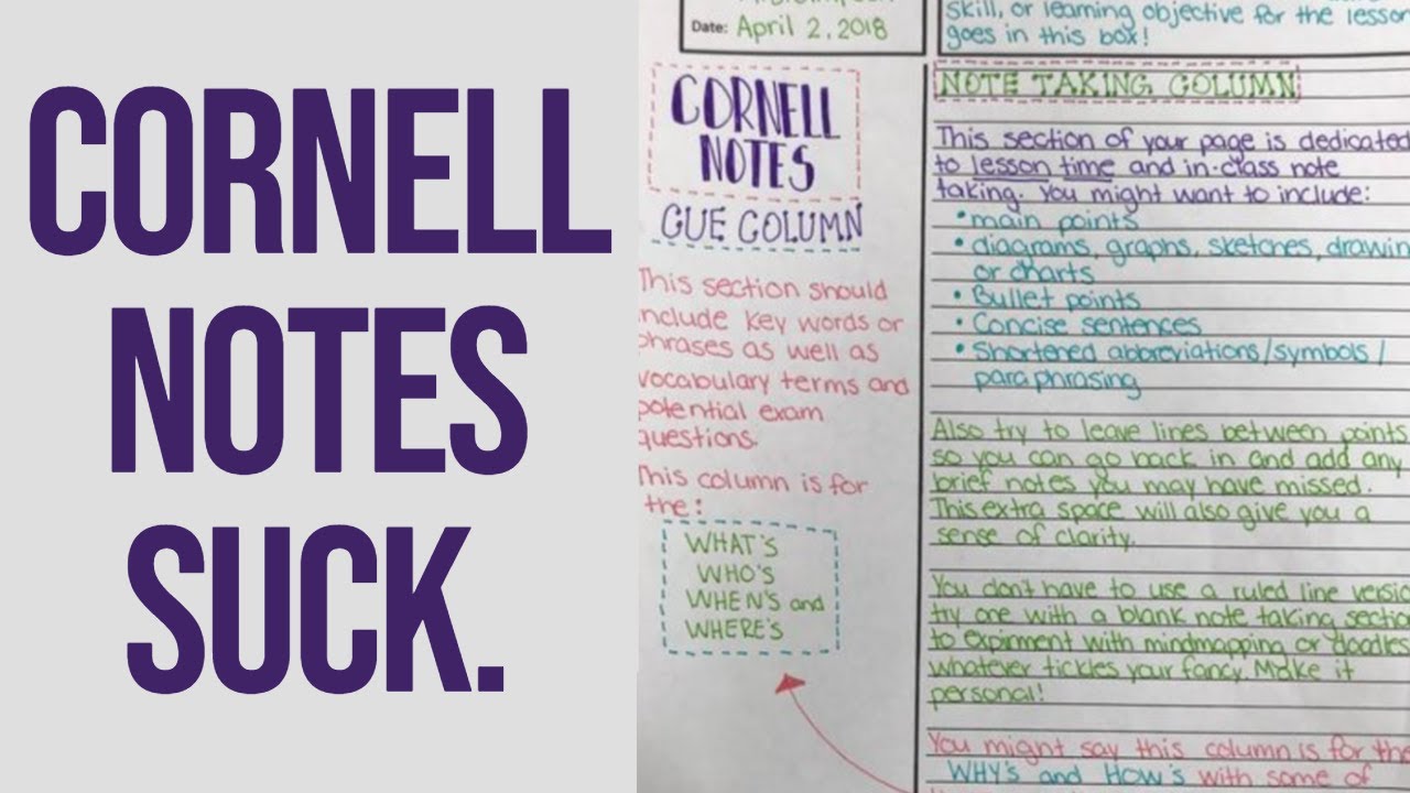Your class notes SUCK. Here's why.