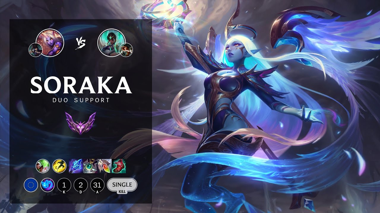 Soraka Support vs Karma - EUW Master Patch 12.17