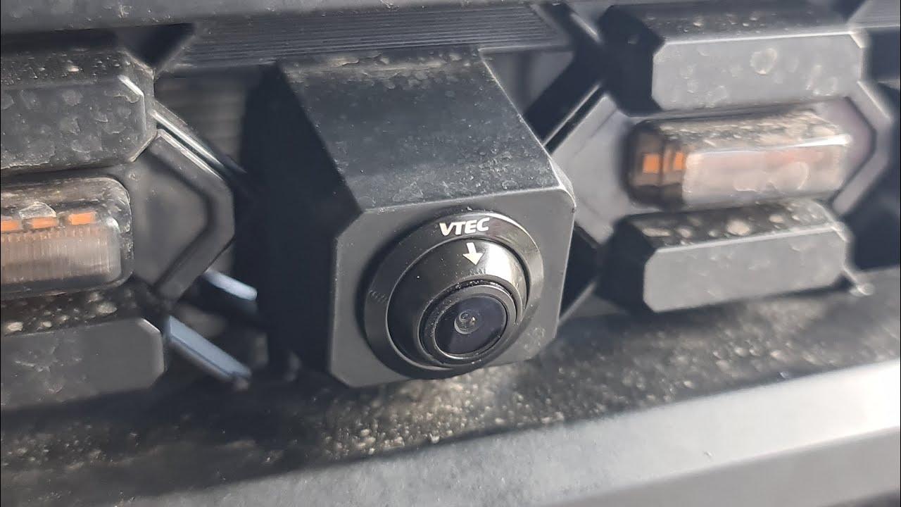 Installation of the Toyota Tacoma Front Camera LockPick 2020-2023