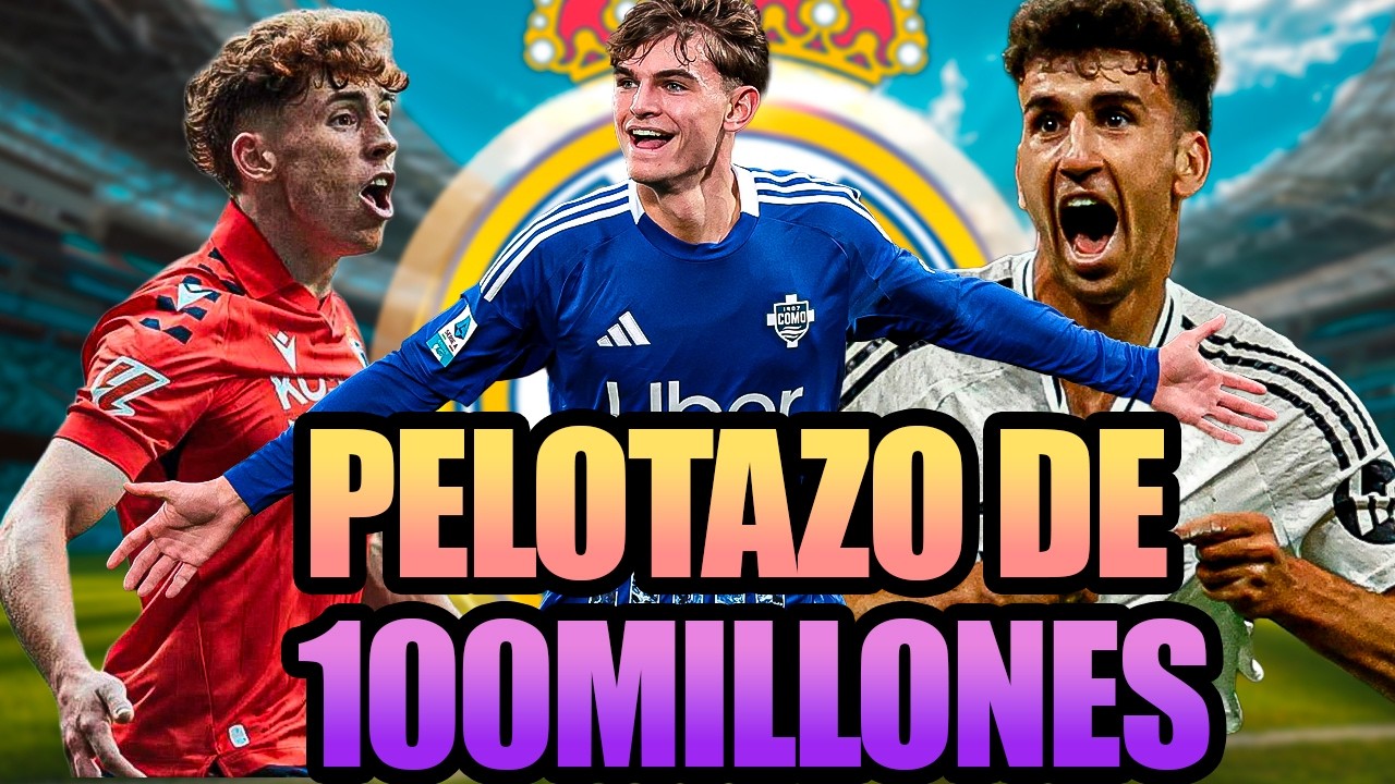 EL MADRID PODRIA INGRESAR HASTA 100 MILLONES CON JUGADORES DE LA FÁBRICA 