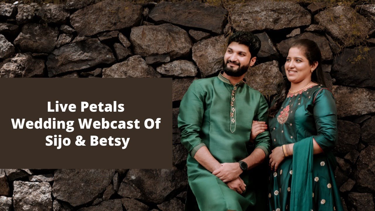 Live Petals Wedding Webcast Of Sijo & Betsy