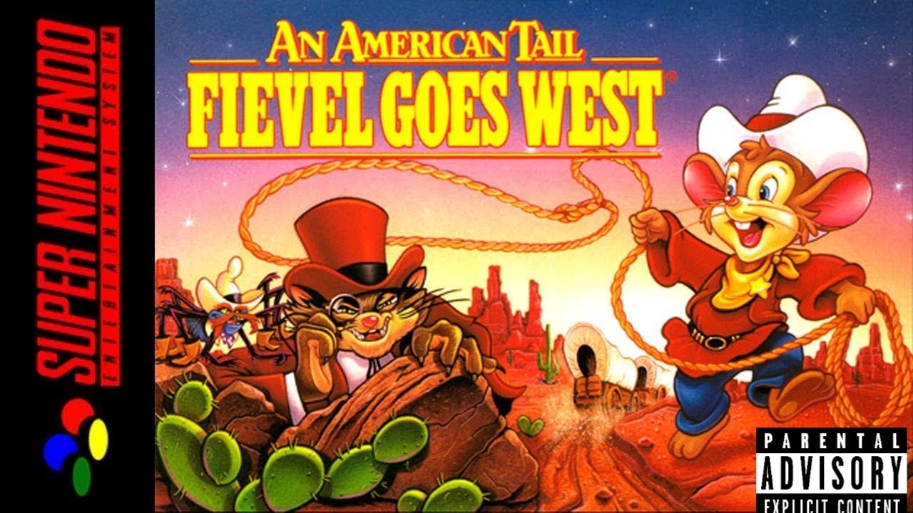 -SNES- AN AMERICAN TAIL: FIEVEL GOES WEST (Gameplay Only) #DaDrunkGamer {1080p/60fps}