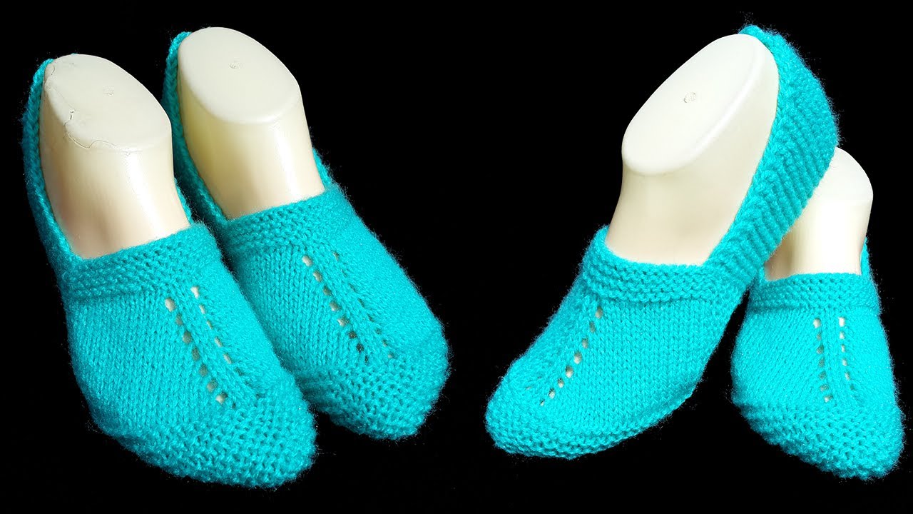 439- सुन्दर पंजाबी जूती बनाना सीखें | Punjabi Jutti Knitting for Ladies | Easy Knitting