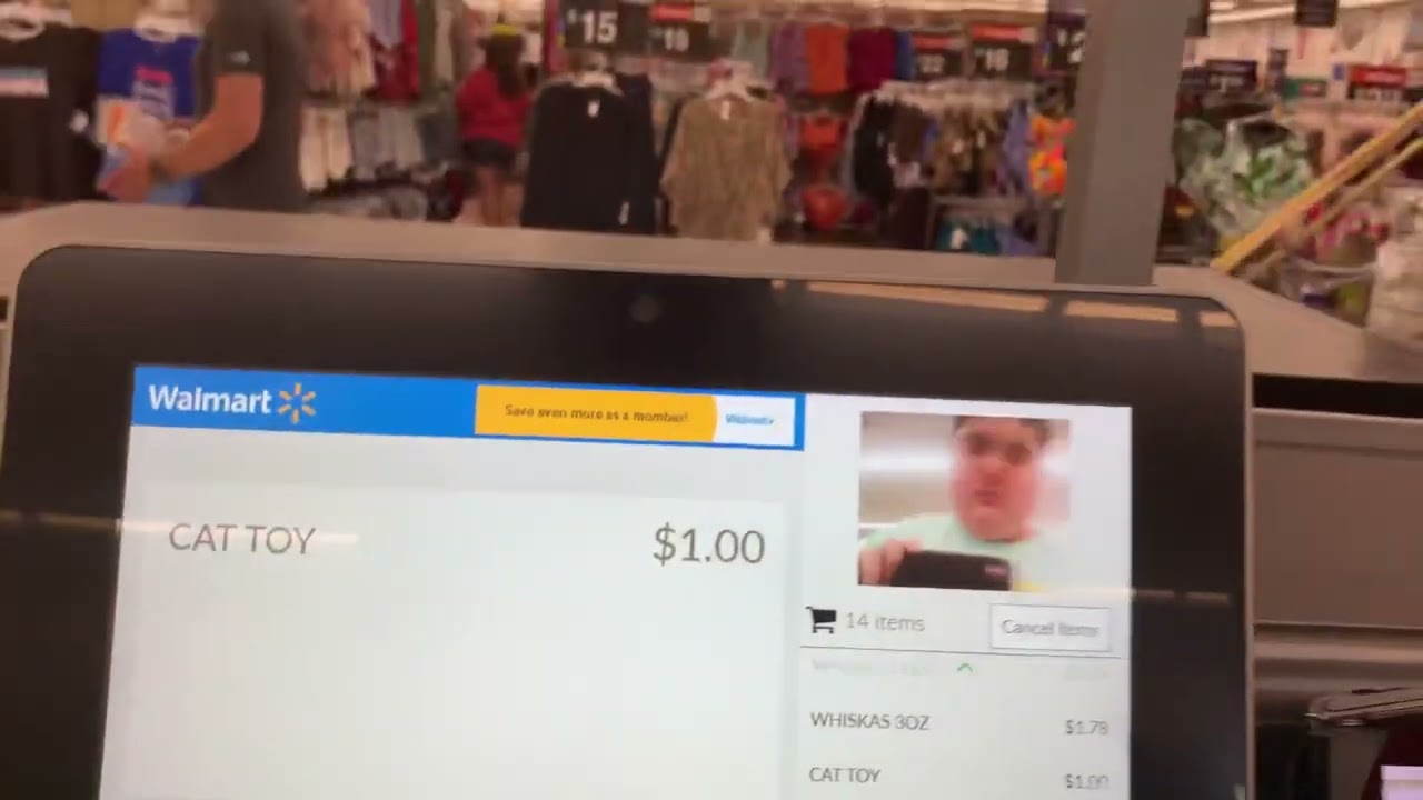 Walmart self checkout
