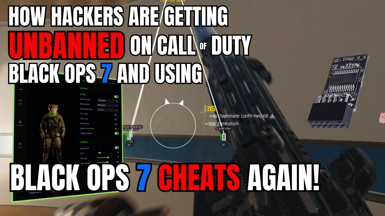 КАК ХАКЕРАМ УДАЛОСЬ СНЯТЬ БАН В CALL OF DUTY BLACK OPS 7 И СНОВА ИСПОЛЬЗОВАТЬ ЧИТЫ BLACK OPS 7!?