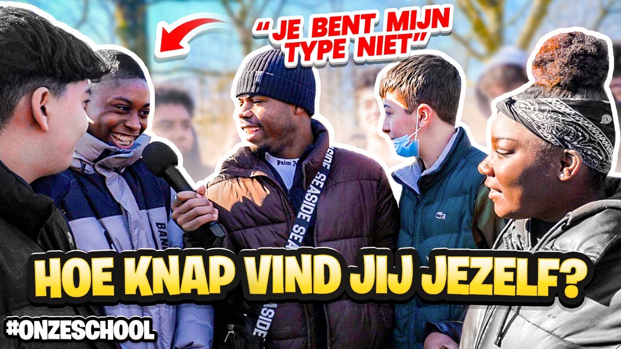 #7 )“ZE WILT NIET TOEGEVEN OP CAMERA“😏🤫😂 | OLYMPIA COLLEGE | #SCHOOLTOUR #ONZESCHOOL