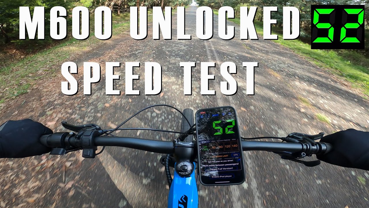 How Fast Is An Unlocked Bafang M600 e bike?