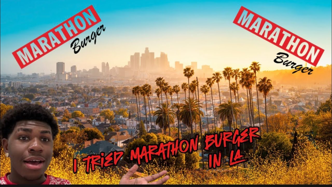I WENT TO TRY MARATHON BURGER IN LA!! 