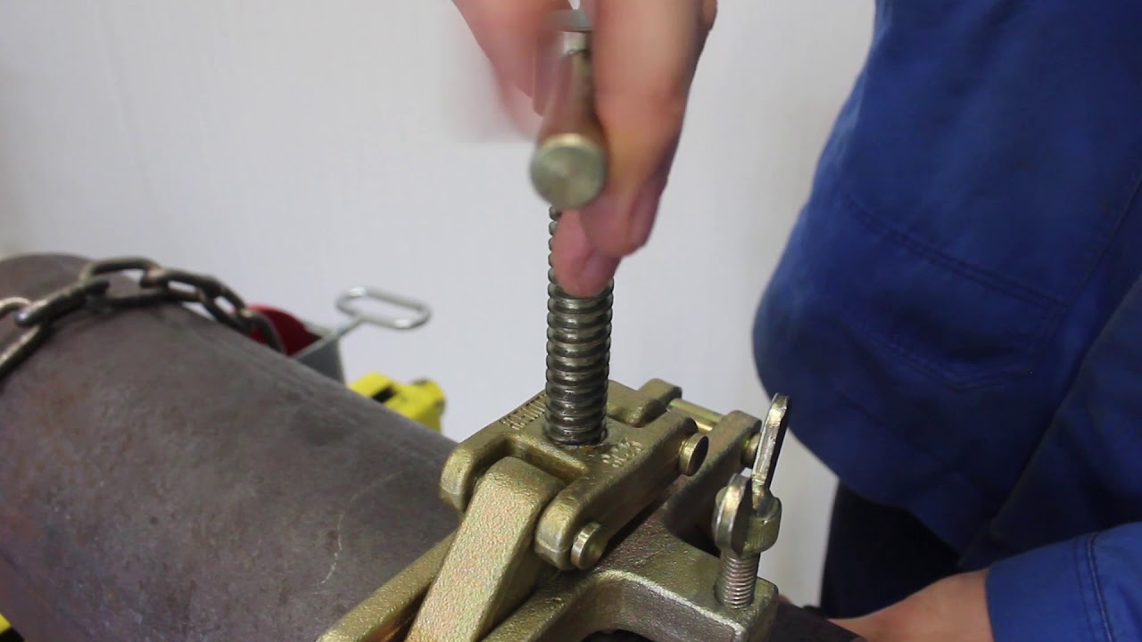 steel pipe alignment clamps