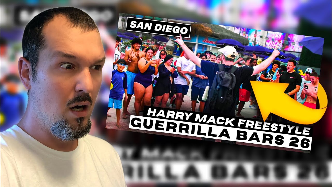 Saucey Reacts | HARRY MACK - Guerrilla Bars 26 | I Wouldn’t Survive This!