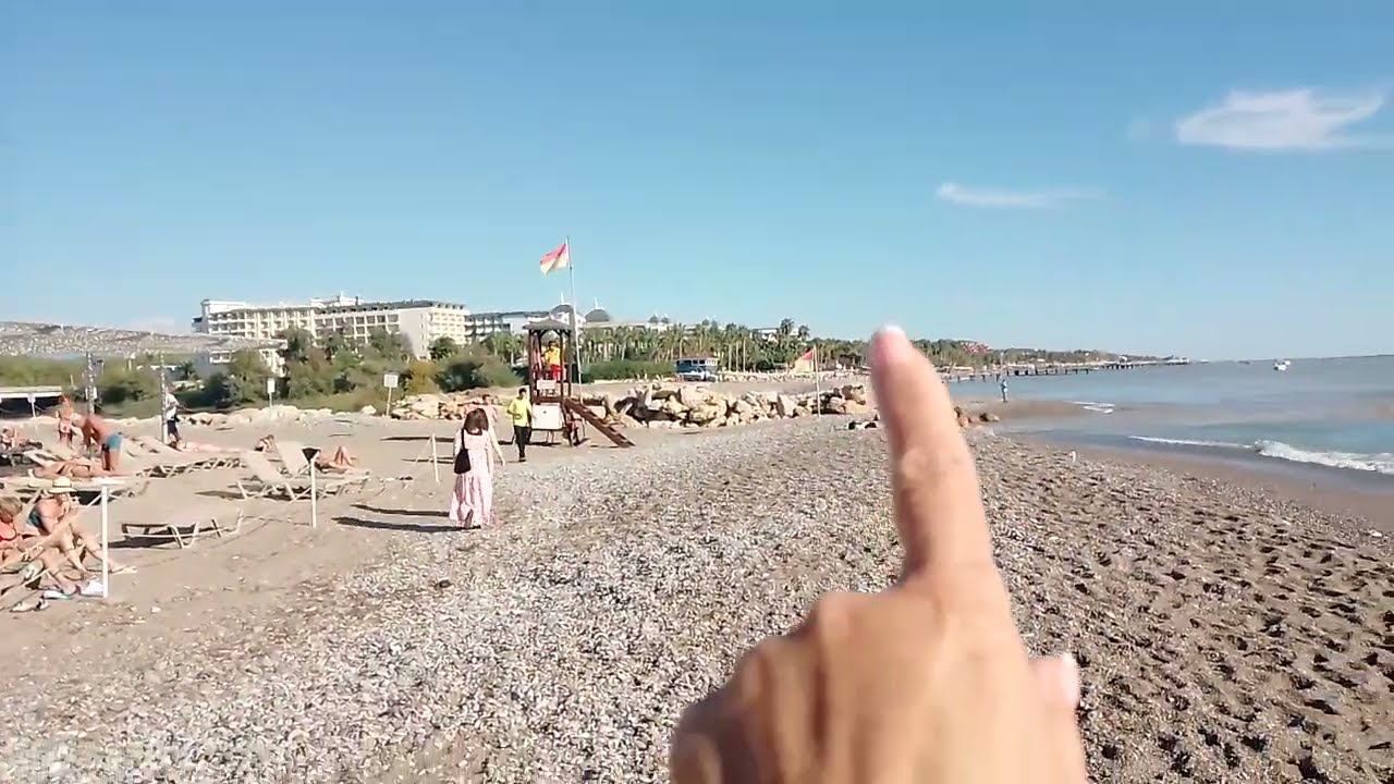 🌊☀Пляж отзыв отеля Аларча Сиде-Аланья