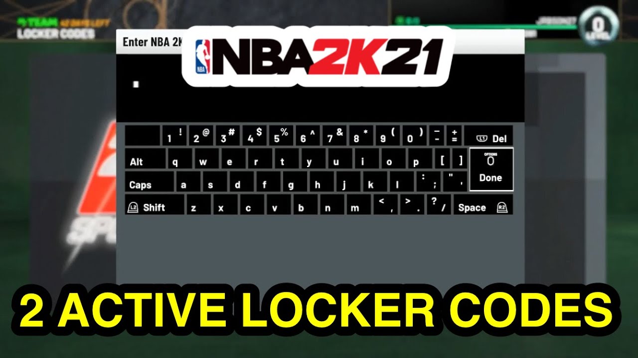 ALL 2 ACTIVE LOCKER CODES IN NBA 2K21 MY TEAM