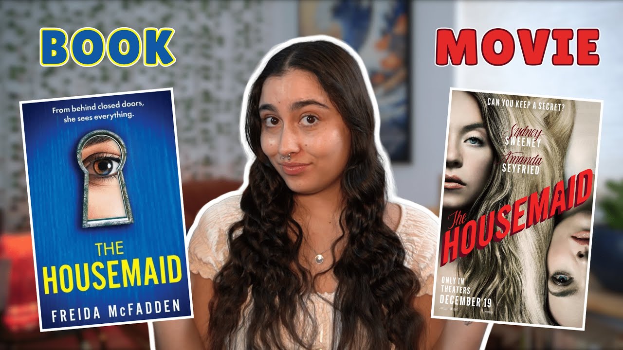 The Housemaid page to screen 📖 🎞️ *SPOILERS*