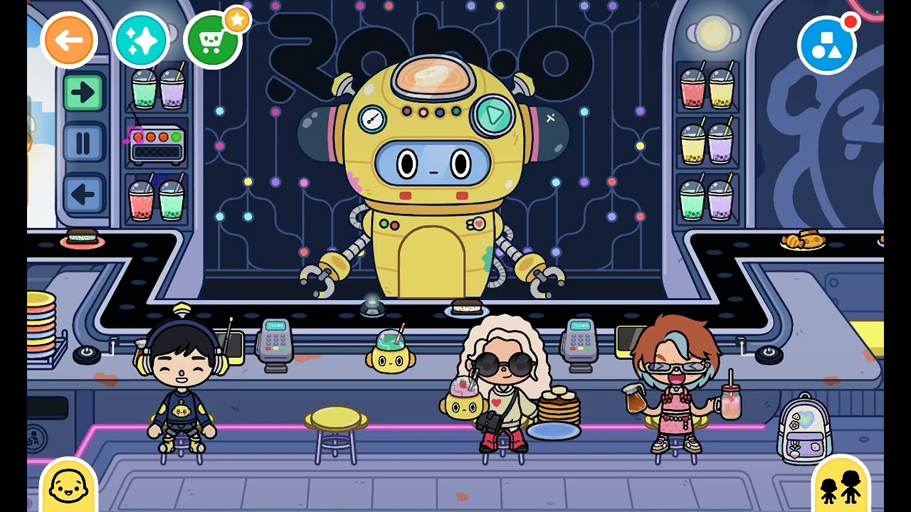 AnnaStar играю в игру Toca Boca  часть 8 новая 