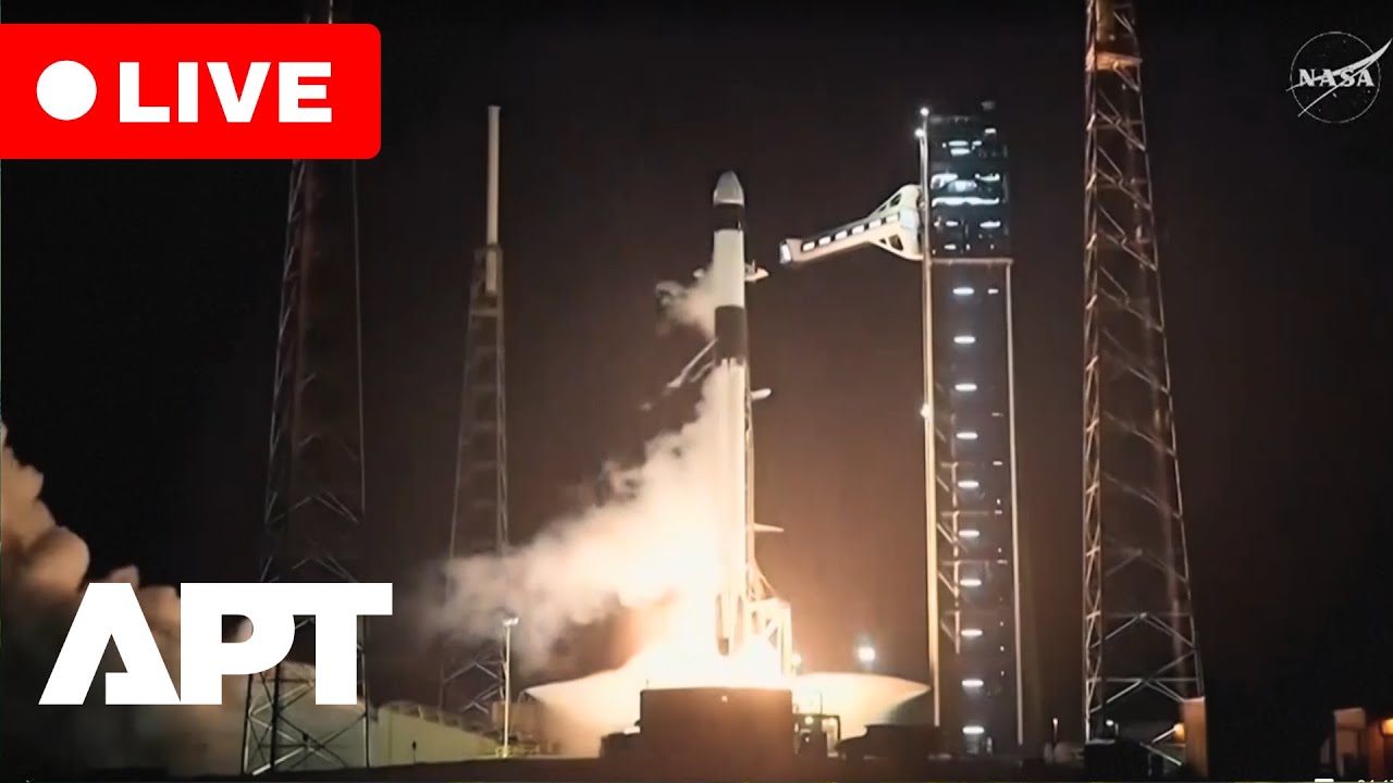 LIVE | SpaceX Dragon Arrives at ISS with NASA, ESA & Roscosmos Crew | APT