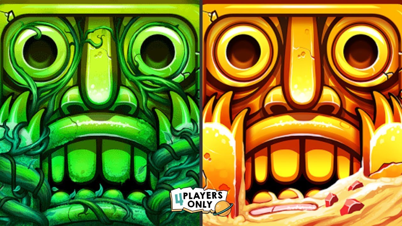 Temple Run 2: [FRANCISCO MONTOYA CASTAWAY, LOST JUNGLE Map] Vs [MAGNUM G.U.Y., SKY SUMMIT Map]