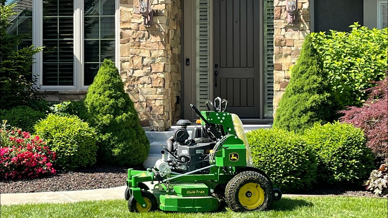 John Deere Quicktrak oil change! How to