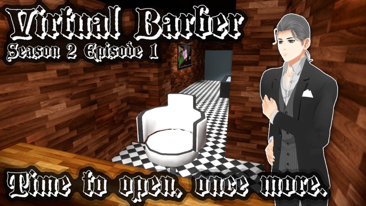 VRChat - Virtual Barber - S2E1 [VR ASMR] (Virtual Reality with Magnanix)