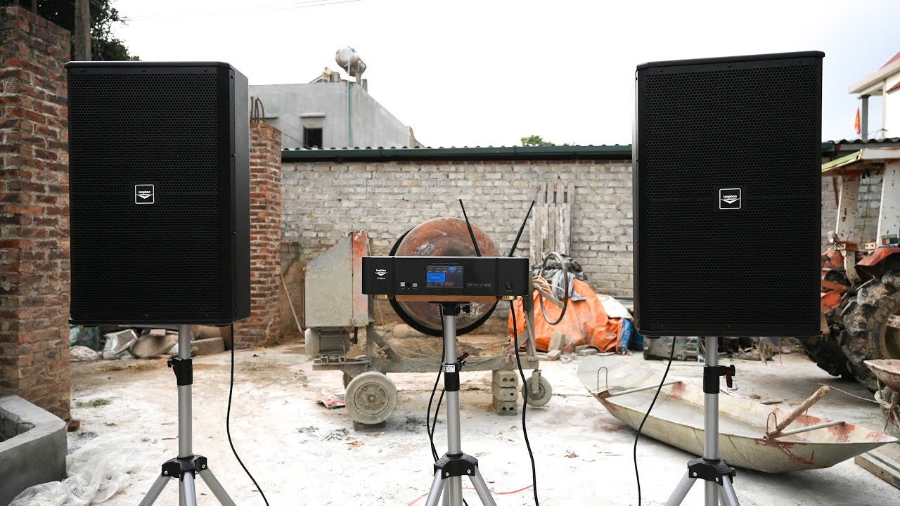 Test dàn karaoke isophon IP-8810 cùng chú Long ở Lục Nam, Bắc Giang