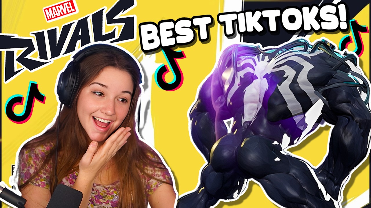 Reacting to Marvel Rivals Tiktoks! (they're all about venom twerking)