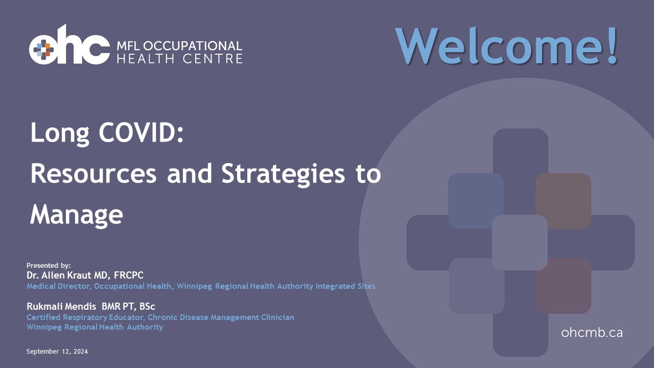 Long COVID:  Resources and Strategies to Manage