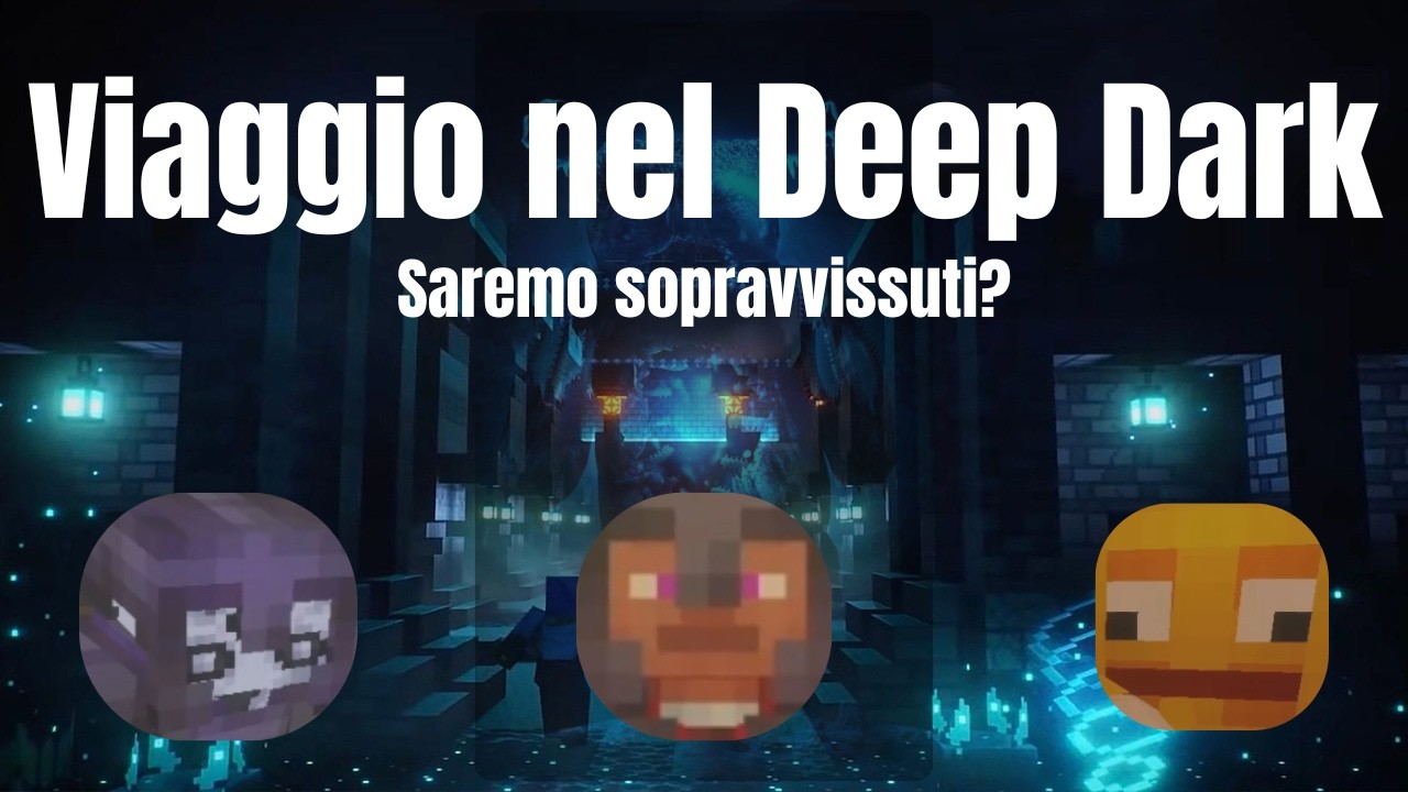 Il deep dark fa davvero paura...😱⛏️[Minecraft ITA 1.21]