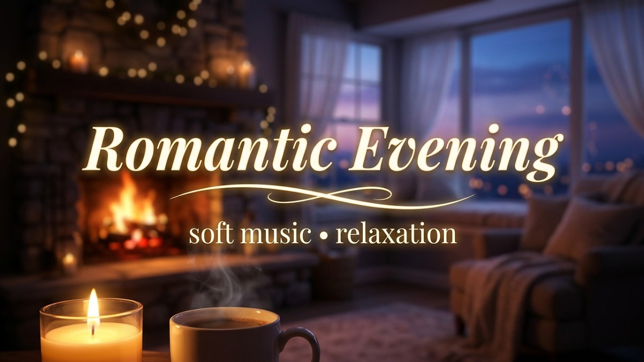 Romantic Evening | Soft Music for Relaxation & Cozy Atmosphere