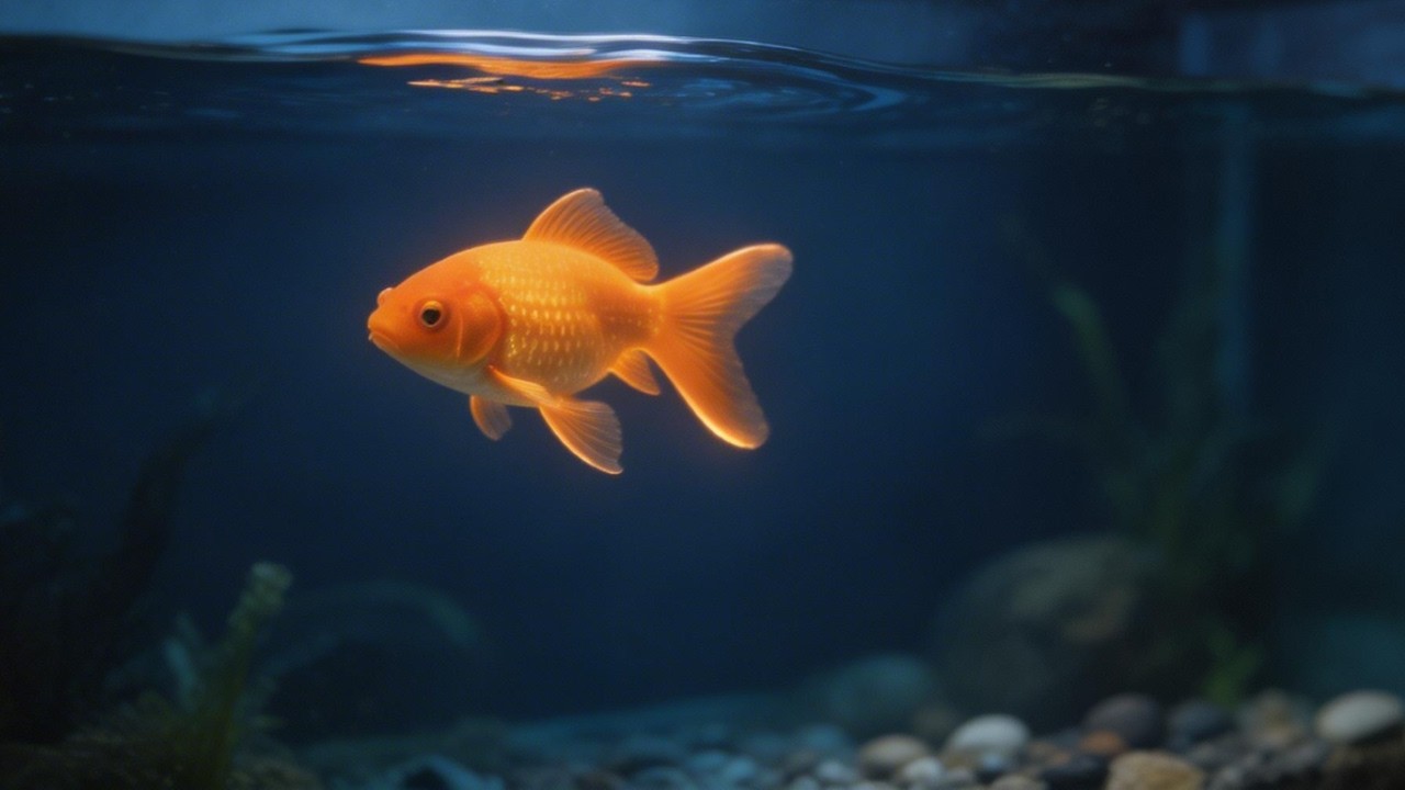 7H Natural Aquarium Relaxation | No Music, Real River Water for Sleep & Meditation