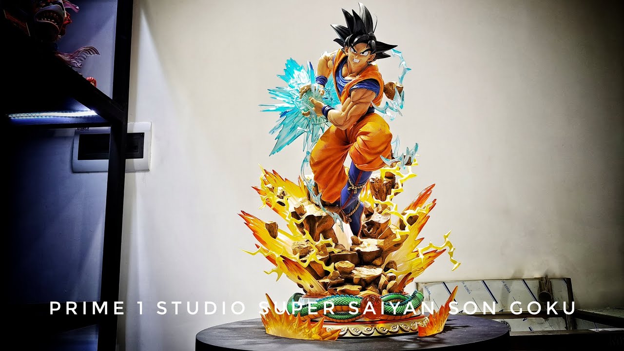 Unboxing Prime 1 Studios X Mega House Super Saiyan Son Goku DX Dragon Ball Z! Best Goku Statue Ever!