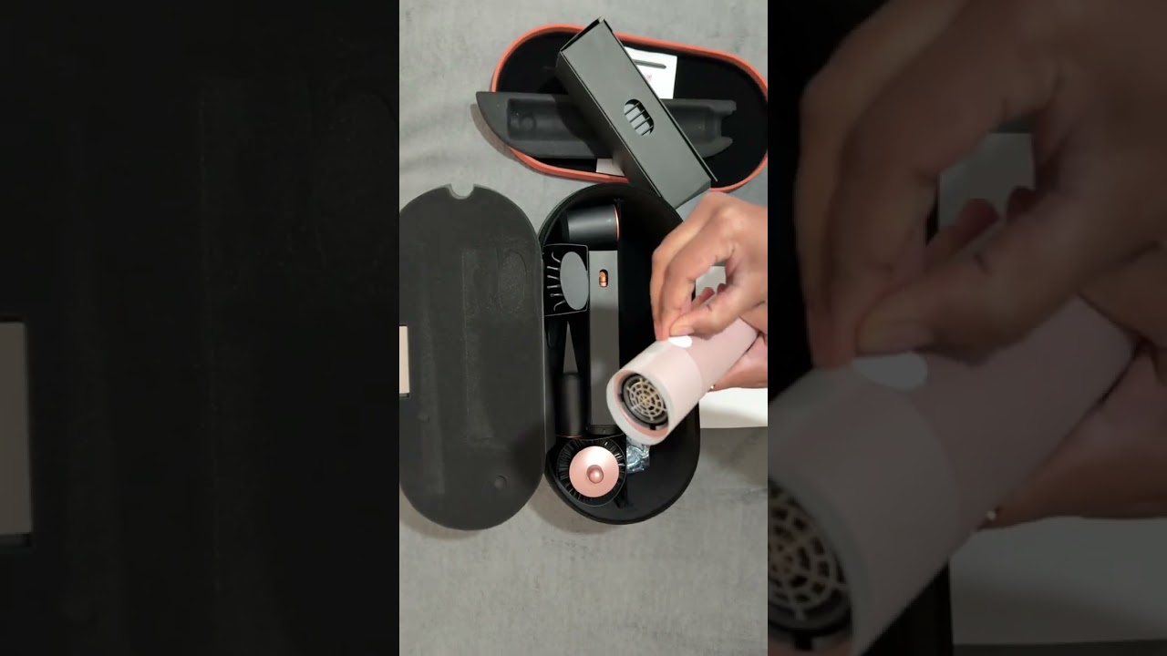 Dyson airwrap i.d multi-styler and dryer unboxing #Ambersilk#dyson#fordryhairs #hairtransformation 
