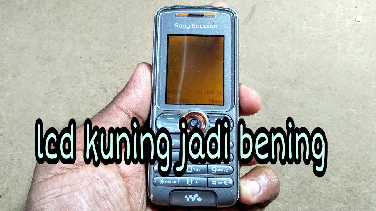 Servis Lcd Sony Ericsson Gambar Kuning