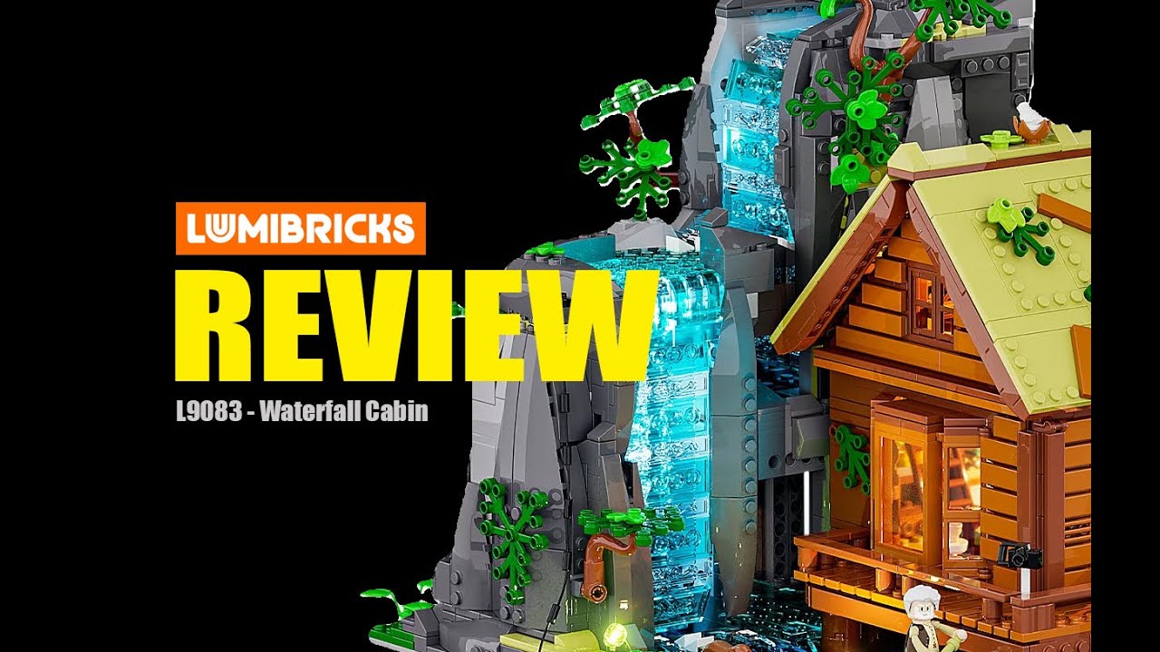 You NEED to See This! Lumibricks L9083 Waterfall Cabin Review