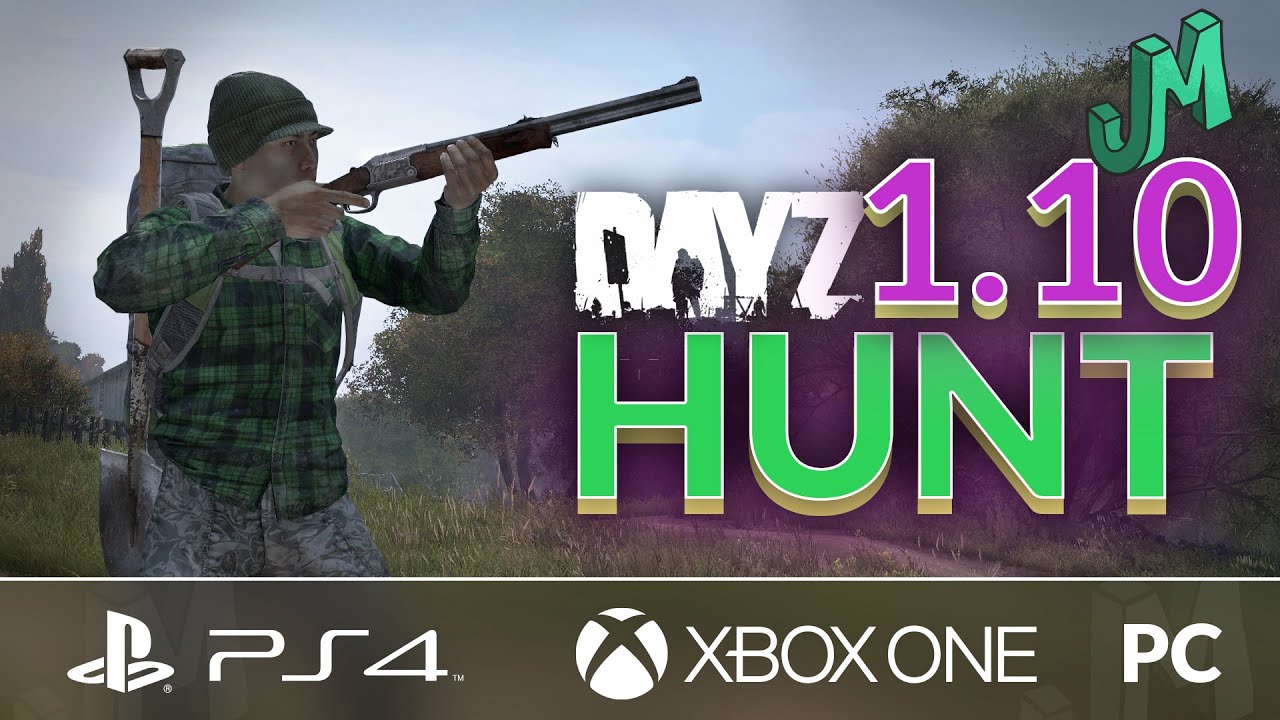 DayZ 1.10 🎒 The Hunt 🎮 PS4, XBOX, PS5, Series X|S and PC