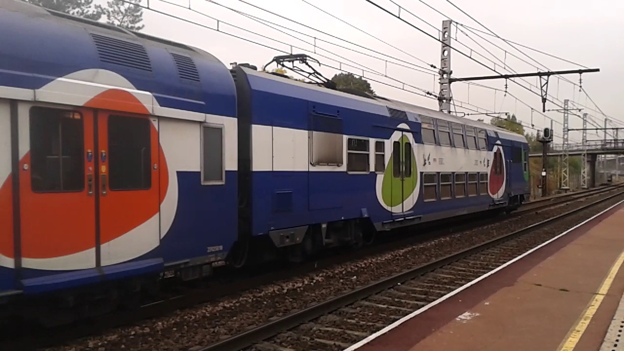 RER D, TER, IC, Fret à Brunoy
