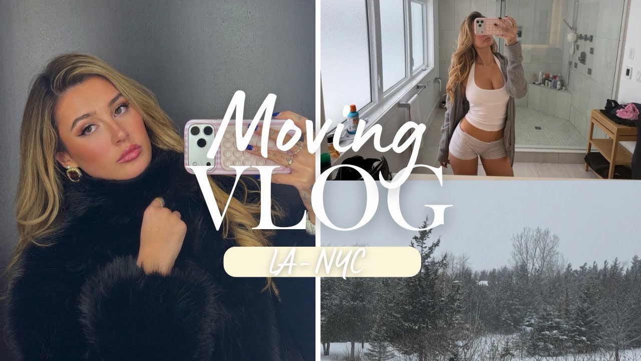 MOVING VLOG LA-NY