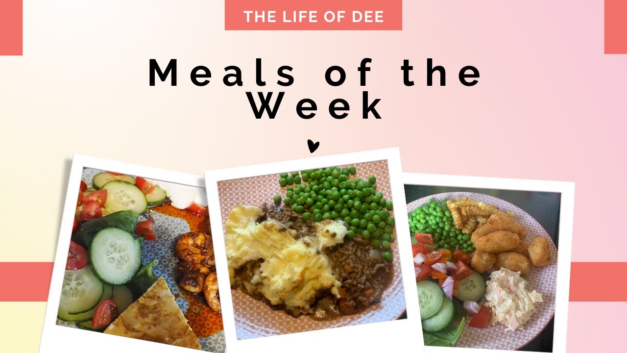 Meals of the week | What’s for Dinner | UK Easy Family Meal Ideas