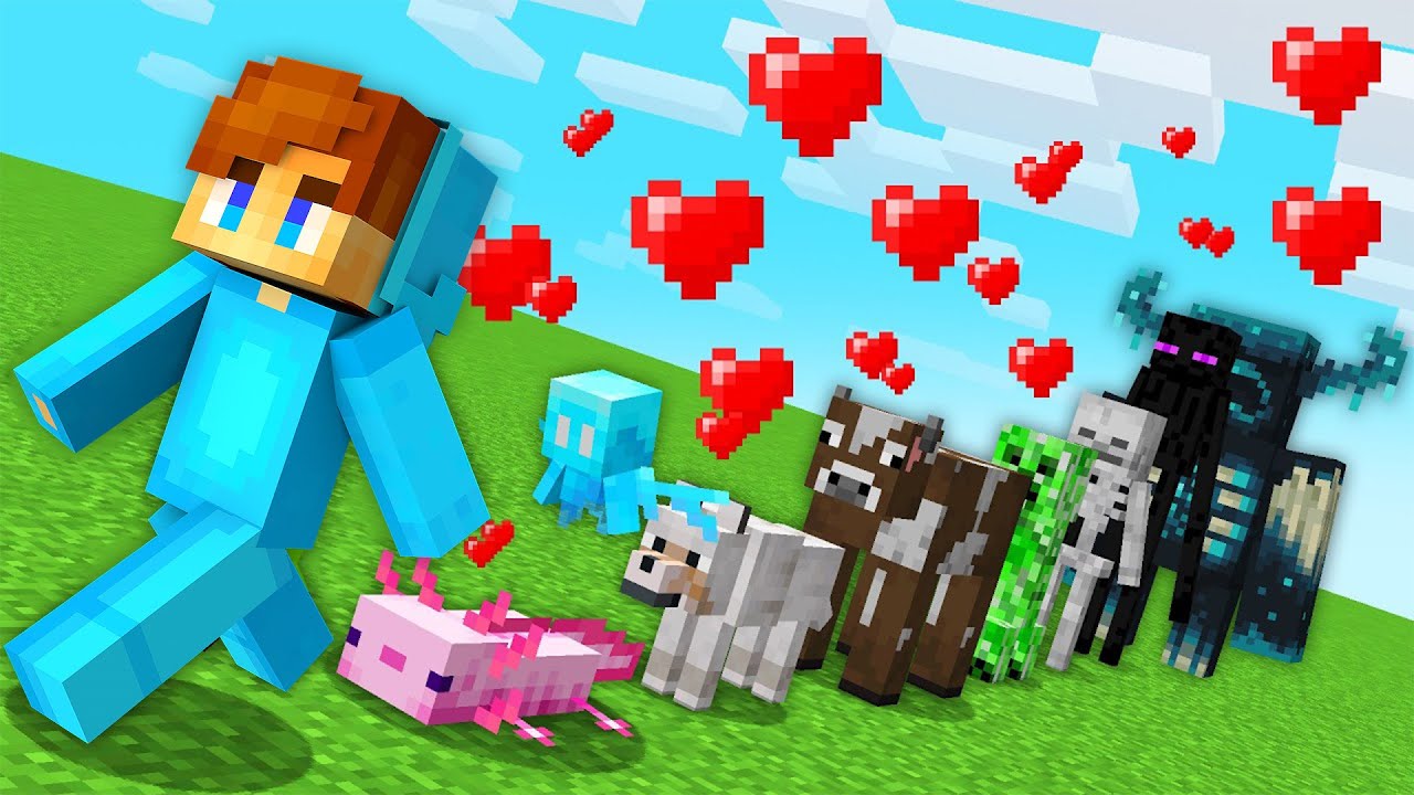 Minecraft Men Man Kan TÄMJA ALLA MOBS!