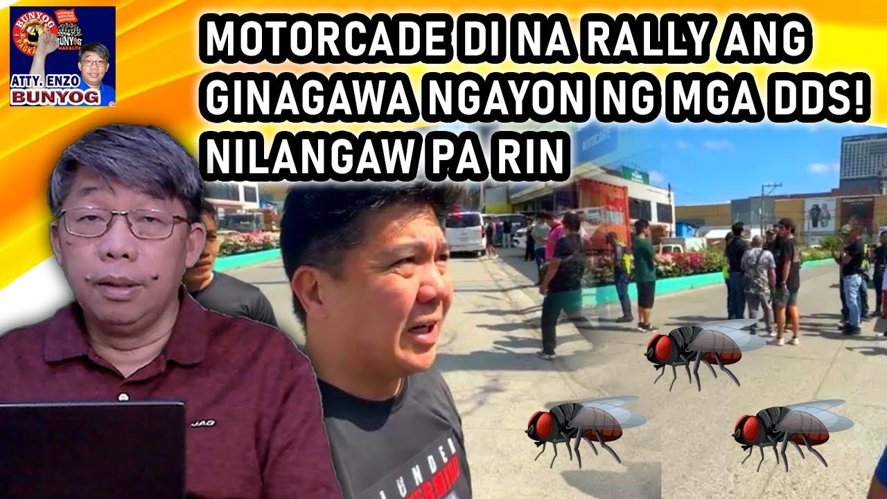 MOTORCADE DI NA RALLY ANG GINAGAWA NGAYON NG MGA DDS! NILANGAW PA RIN