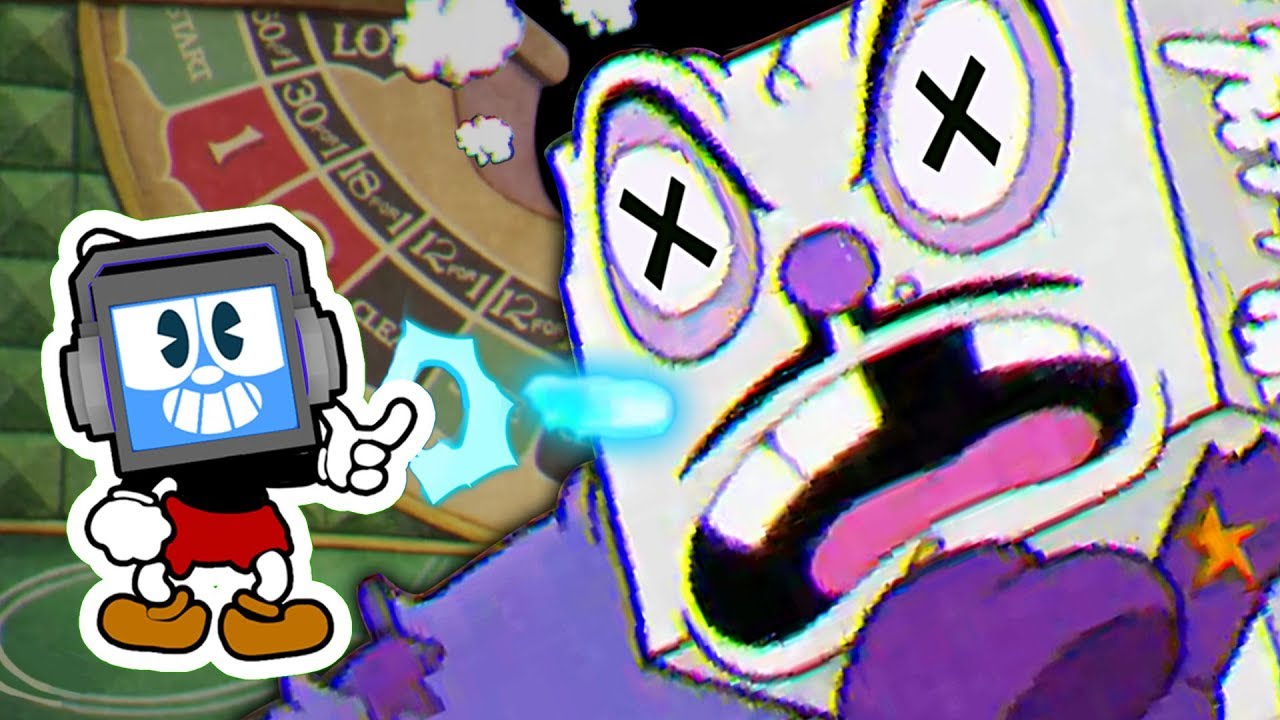 ПОБЕДА В КОРОЛЕВСКИХ КОСТЯХ! - Музыкальная анимированная песня Cuphead Робот Фандроид КОММЕНТАРИИ...