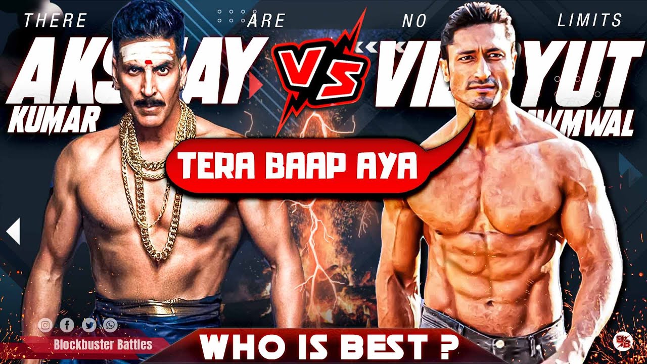 Vidyut Jamwal Vs Akshay Kumar Fight | Skills | Action | Stunts | Comparison | Vidyut Jamwal Movies