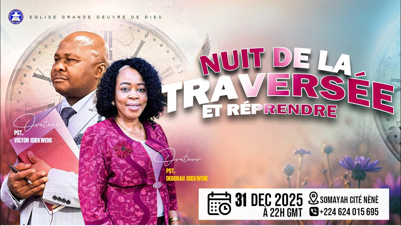 BIENVENUE DANS NOTRE SERVICE BONJOUR SAINT ESPRIT AVEC PASTEUR VICTOR I. ISIEKWENE