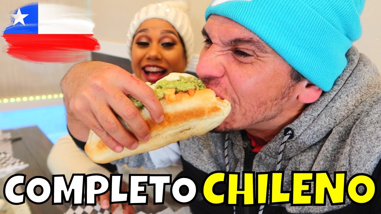 PROBAMOS LOS COMPLETOS CHILENOS POR PRIMERA VEZ (NO ESPERABAMOS ESTO!!!)