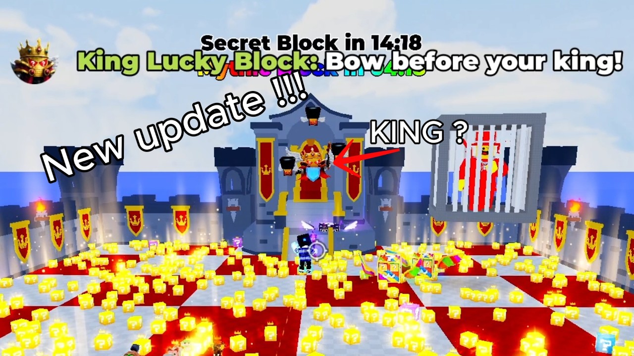I Got the CRAZIEST Lucky Block Update in Break a Lucky Block!