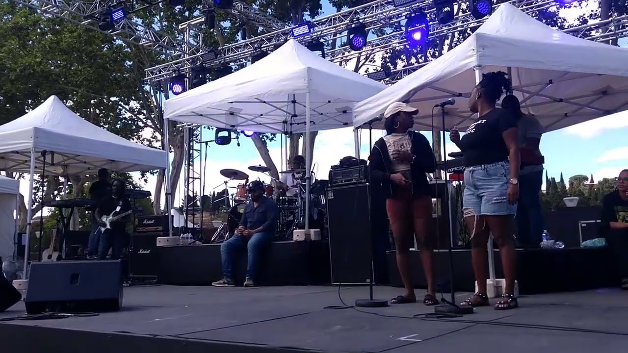 Ky-Mani Marley reggae soundcheck @ Carcassonne Festival, France : 4 July 2024